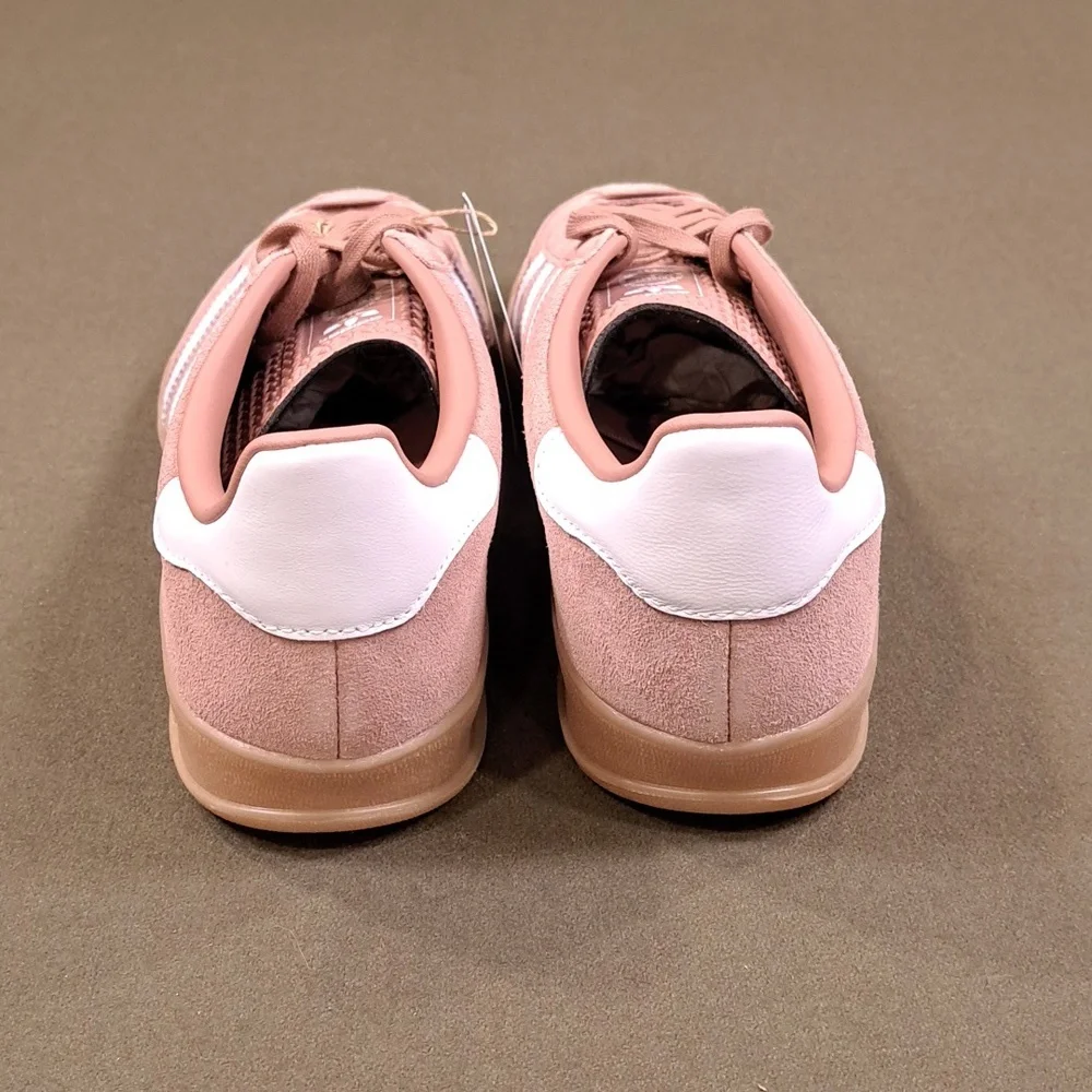 Adidas Gazell Indoor Sneaker - Color: Clay / White - Size: Women 9.5 - Picture 5 of 10